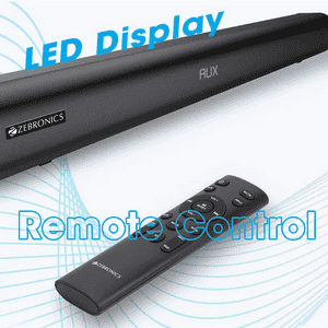 Zebronics Zeb Jukebar 600 RMS Soundbar With Subwoofer | 200 W | Black