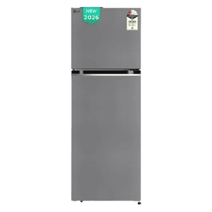 LG Frost Free Double Door Convertible Refrigerator | 322 Litres | 2 Star | Shiny Steel | 2026 Model | GLT3226SNPZ
