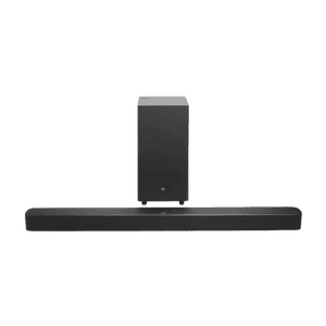 JBL Bar 2.1 Essential Soundbar with Wireless Subwoofer | 440W | Dolby Digital | 2.1 Channel | Black | JBLBAR21ESSBLKIN