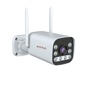 CP PLUS EZYKAM 3MP 4G Outdoor CCTV Camera | White | EZ-R33T