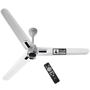 Impex BLDC Ceiling Fan | 1200 mm | Atom Glow | Matte White