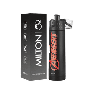 Milton Marvel Mighty 600 Water Bottle | 500 ml | Multicolour