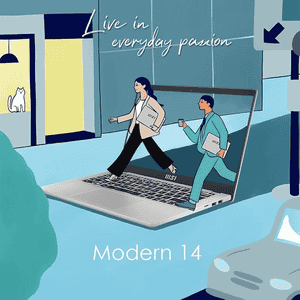 MSI Modern 14  Laptop | Intel Core i3 | 16GB | 512GB | Windows 11 Home | Silver | 9S7-14J111-118