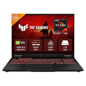 Asus Gaming laptop | AMD Ryzen 7 260 | 16GB | 1TB | Windows 11 Home |  Gray  |  FA608UH-RV112WS
