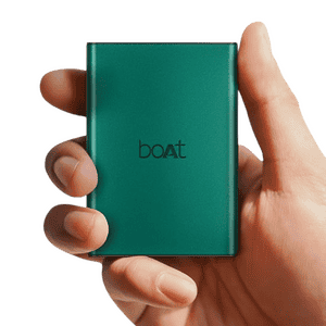 Boat Pro Energyshroom PB400 Compact Power Bank | 20000 mAh | 22.5W | Fast Charging | Emerald Green