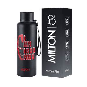 Milton Marvel Artedge 750 Insulated Flask | 725 ml | 24 Hr Hot and Cold | Leak Proof |  Assorted Colors