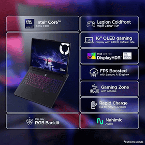 Lenovo Legion Pro 7 Gaming Laptop | 32 GB | 1TB |  Windows 11 Home | Black | 83F500HPIN