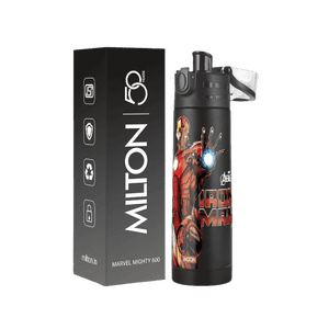 Milton Marvel Mighty 600 Water Bottle | 500 ml | Multicolour