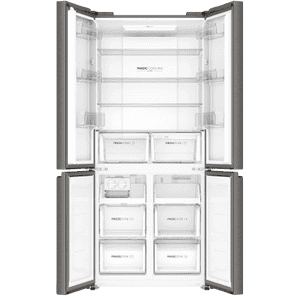 Haier Frost Free French Door Convertible Refrigerator | 520 L | 3 Star | Inox Steel | HRB-600IS