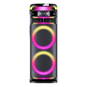 Philips Bluetooth Party Speaker with 2 Mic | Deep Bass | 500W | Black | TAX5004/94
