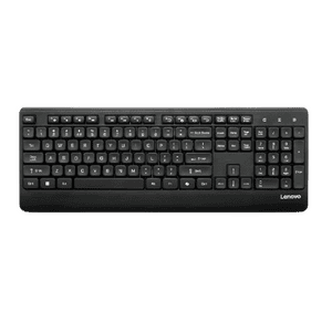 Lenovo 110 USB-A Wired Multimedia Keyboard | Black