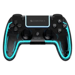 Zebronics Zeb Max Link Pro Wireless Gamepad | Dual Motor Haptics | Black