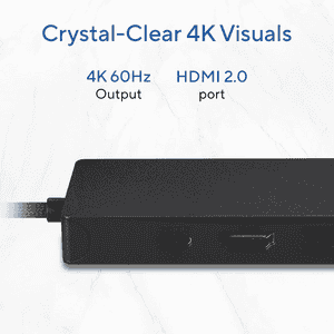 Asus Portable 8IN1 Dock | 100 W | Black | DC210