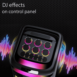 Philips Bluetooth Party Speaker with 2 Mic | Deep Bass | 500W | Black | TAX5004/94