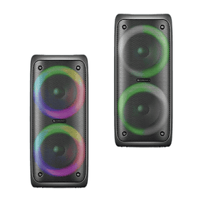 Zebronics Zeb Barrel 200 Bluetooth Portable Speaker with Wireless Mic | 40 W | Black
