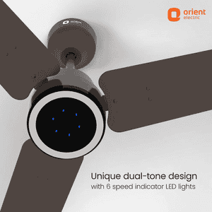Orient Ecotech Prime CX BLDC Ceiling Fan | 1200MM | Metallic Bronze Copper