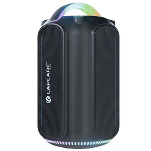 Lapcare Hexon Party Speaker With wireless mic and guitar | 80W | Black | LBS-222