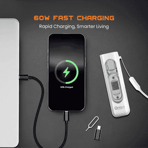 Mobilla Mobikit K1 All in One Data Cable Kit | 60 W