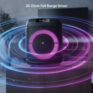 Zebronics Sono Plus Bluetooth Party Speaker | 48W RMS | Wireless Mic | Black