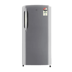 LG Single Door Refrigerator | Smart Inverter Compressor | 201 | 3 Star | Shiny Steel | GLD2136YHPZ
