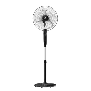 Havells Trendy Metallic Pedestal Fan | 400 mm | Black
