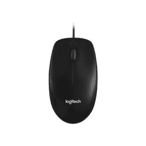 Logitech M100r Wired USB Mouse | Black