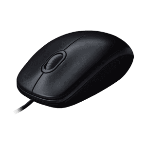 Logitech M100r Wired USB Mouse | Black
