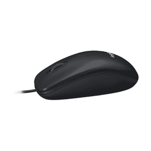 Logitech M100r Wired USB Mouse | Black