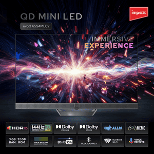 Impex evoQ Ultra HD (4K) LED Google TV | 164 cm (65 inch) | 65S4MLC2