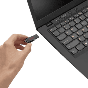 SanDisk Cruzer Blade 128GB USB 2.0 Pen Drive | Compact USB Flash Drive | Red & Black