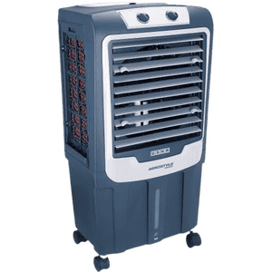 USHA Aerostyle Breeze Air Cooler | 35L | Grey And White
