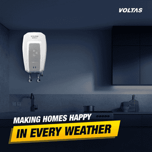 Voltas Insta+ Water Heater | 3L | 3000W | White
