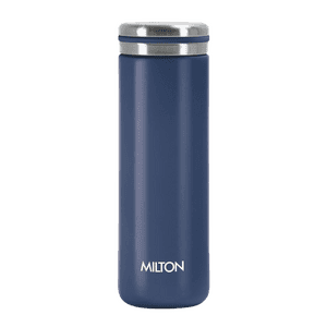 Milton Shiny 300 Thermosteel Water Bottle | Leak Proof Lid | Multicolour