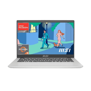 MSI Modern 14 Gaming Laptop | AMD Ryzen 5 | 16GB | 512GB | Windows 11 Home | Urban Silver | 9S7-14JK11-104