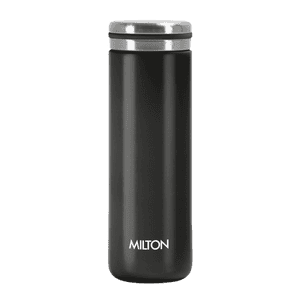 Milton Shiny 300 Thermosteel Water Bottle | Leak Proof Lid | Multicolour