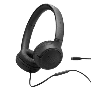 JBL Tune 530C Wired On Ear Headphone | Black | JBLT530CBLK
