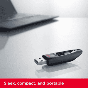 SanDisk Ultra 64GB Flash Drive | USB 3.0 Pendrive | Multicolour