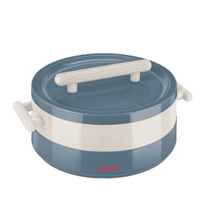 MILTON Valenza 2500 Stainless Steel Casserole |  Hot Box for Kitchen | Multicolour