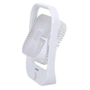 Geepas 8" Rechargeable Fan with LED | White | GF21241ID