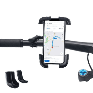 Promate Bike Phone Holder | 360 Degree Phone Mount Holder | Black | BikeMount-2