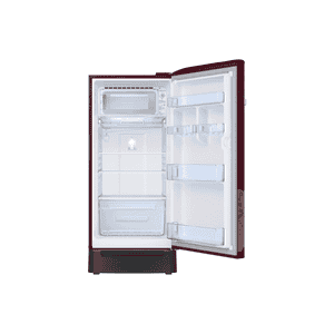 Samsung Direct Cool Single Door Refrigerator | 189 L | 5 Star | Begonia Red | RR21H2H25BR/HL