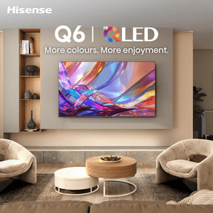Hisense 4K Ultra HD Smart QLED TV | 139 cm (55 Inch) | 55Q6S