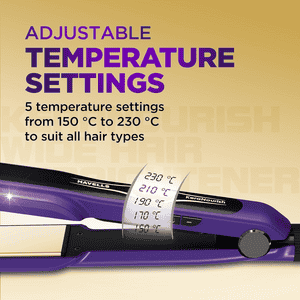 Havells Wide Hair Straightener | Violet | HS4222
