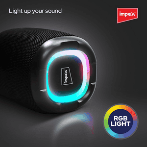Impex Portable Karoke Bluetooth Speaker |14 W | Black | KM1303