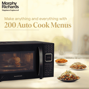 Morphy Richards Microwave Oven | 27 L | Black | 27CGF