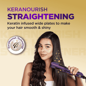 Havells Wide Hair Straightener | Violet | HS4222