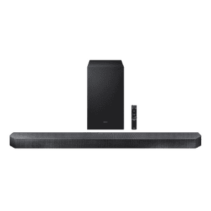 Samsung Q-series 320W Bluetooth Soundbar with Dolby Audio | 3.1.2 Channel | Titan Black | HW Q600H XL