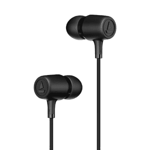 boAt BassHeads 85 Wired Earphone | Bold Black