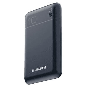 Ambrane Pocket Charge Power Bank | 22.5 W | 10000 mAh | Multicolour