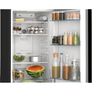 Bosch Double Door Top Freezer Refrigerator | 269L | Black Pearl | CTC29K22VI